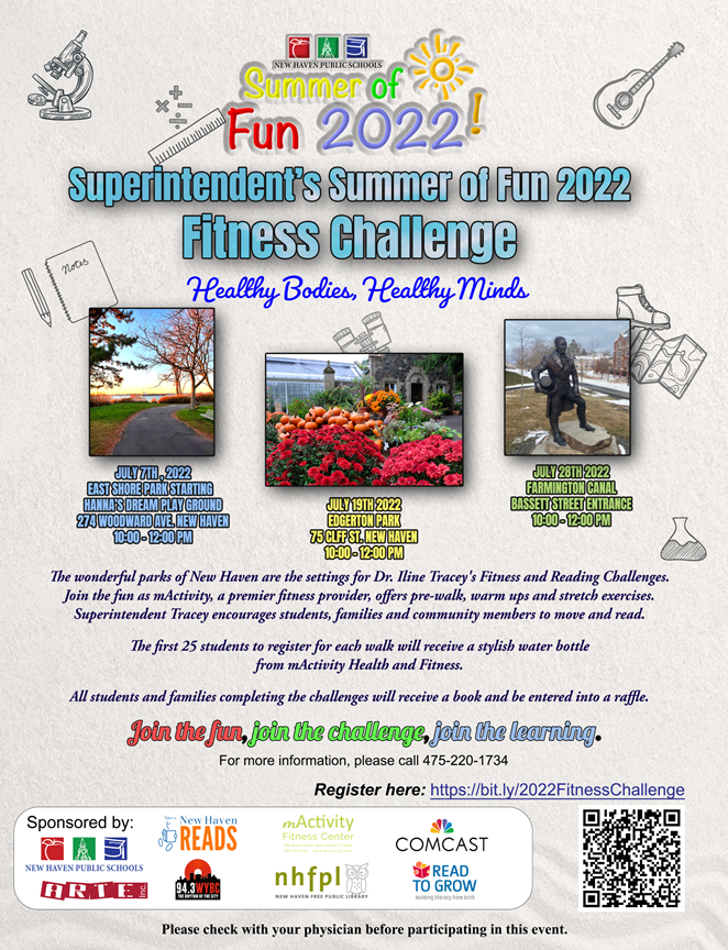 Summer of Fun 2022 - Superintendent's Fitness Challenge