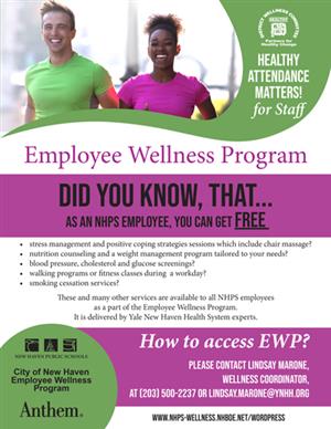 wellness employee program flyer health