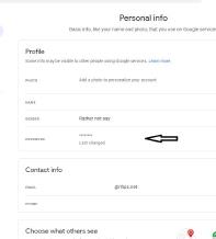 Google Password Change Google Password Change