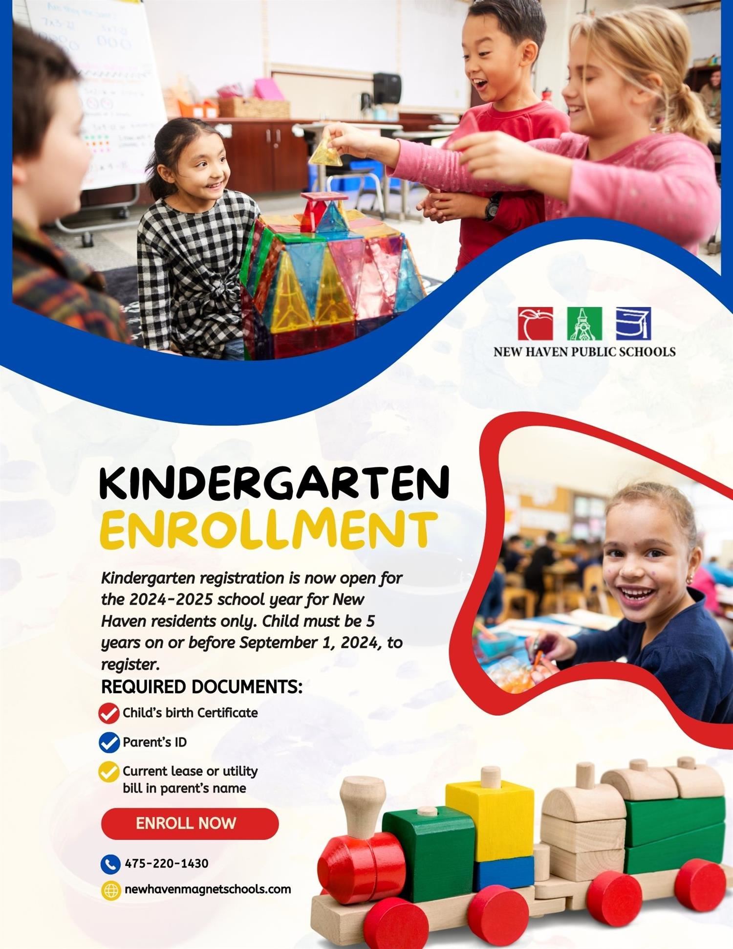 NHPS Kindergarten Enrollment